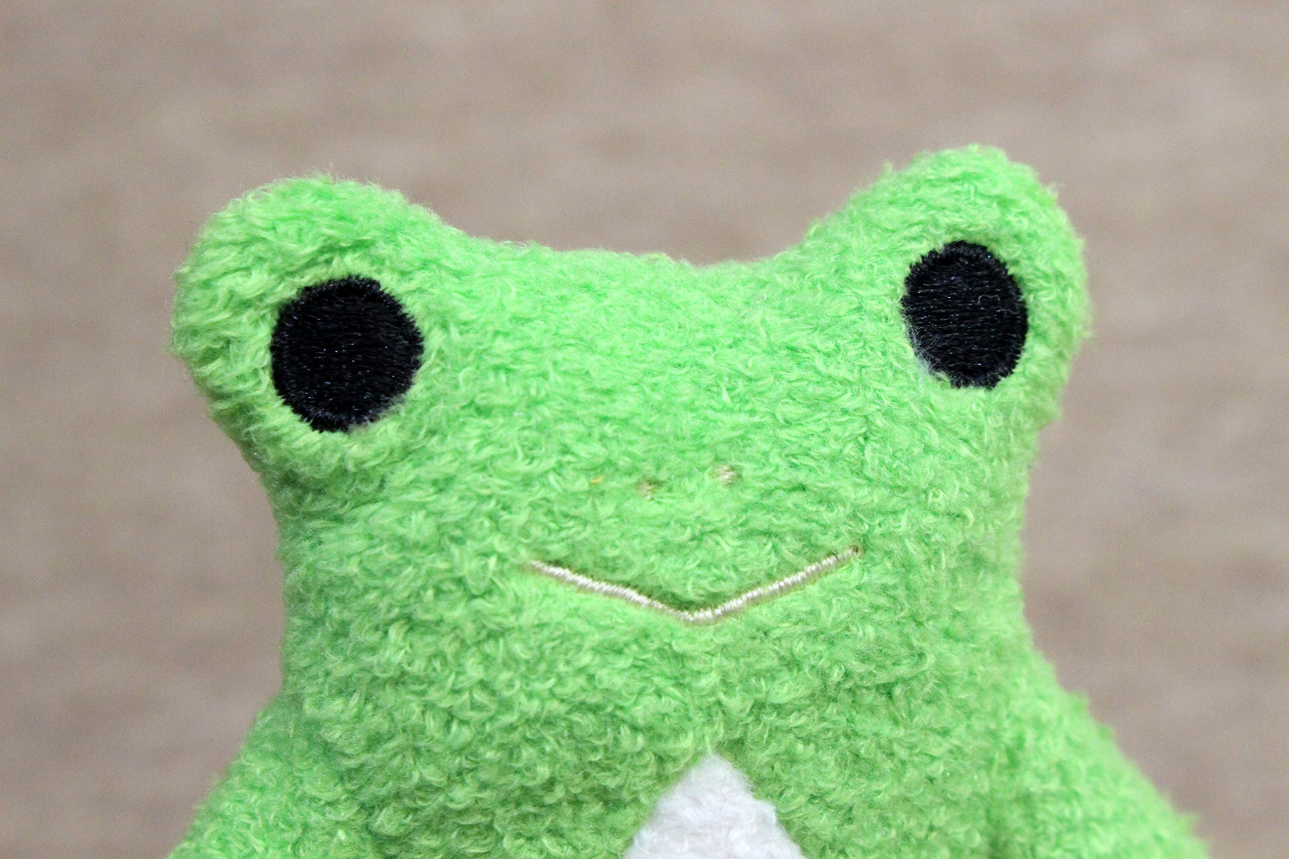Amazon.co.jp: シナダ フモフモさん マスコット けろーにょ 緑 : 食品
