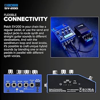ギター BOSS SY-200 Boss SY-200 Guitar Synthesizer Pedal - Perfect Circuit