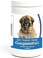 Vista 72 de Healthy Breeds Schnauzer miniatura todo en uno multivitamínico suave masticable 90