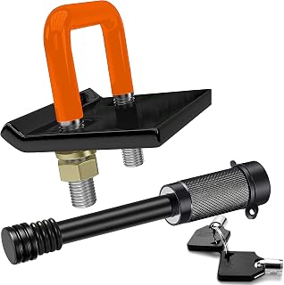 Hitch Tightener for 1.25" and 2" Hitches Hitch Tightener Anti-Rattle Stabilizer Rust-Free Heavy Duty Lock Down Easy Installation Quiet(with 5/8-Inch Pin Diameter Trailer Hitch Lock)