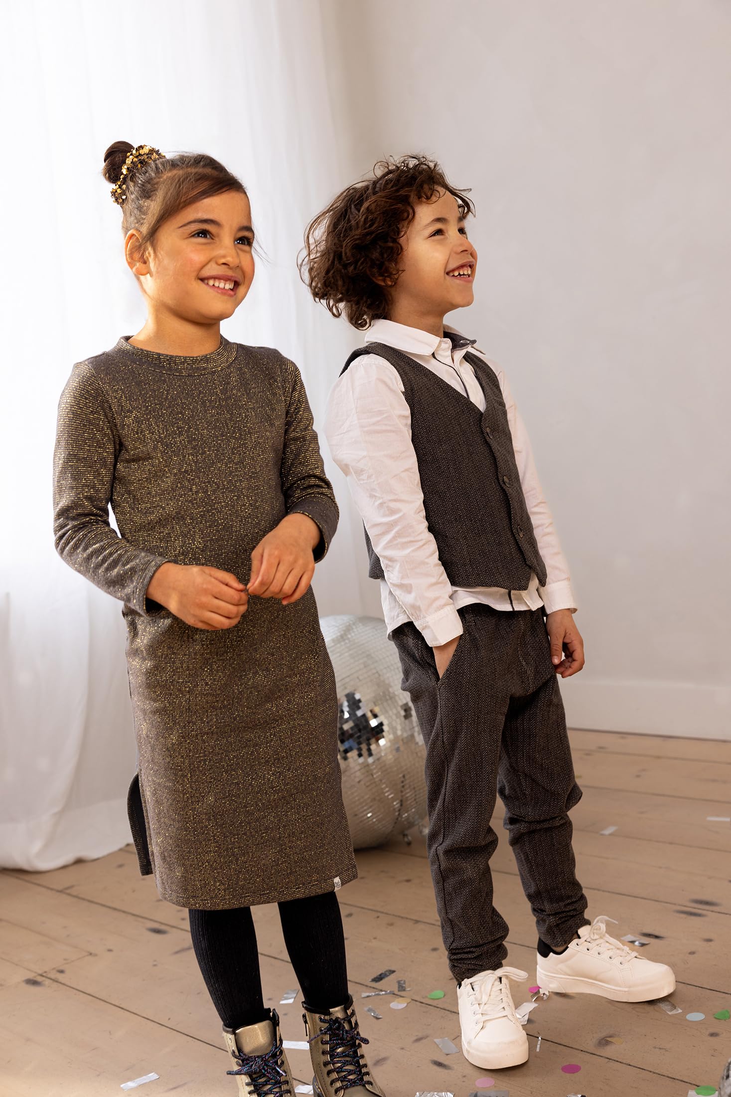 Noppies Sukienka do zabawy Dziewczynki Girls Dress Juba Long Sleeve