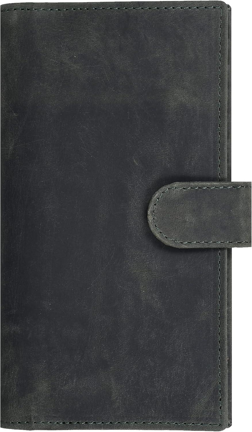Oak Leathers Checkbook Cover Slim Minimalist For Men with RFID Blocking Credit Card Holder Wallet