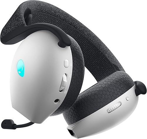 Miniatura 3 de Alienware AW720H Auriculares inalámbricos para juegos de modo dual - Sonido espacial Dolby Atmos, inalámbrico 2.4 GHz, cable de conector de 0.138