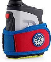 Vista 13 de Stripebird 2.0 Correa magnética del telémetro de golf delgada - Ajuste perfecto, sin hebilla, buscador de rango Rojo Mayor