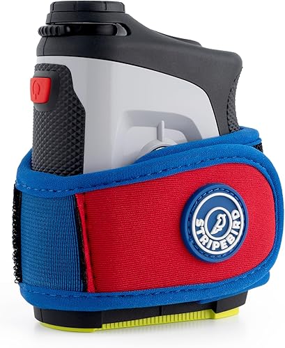 Miniatura 13 de Stripebird 2.0 Correa magnética del telémetro de golf delgada - Ajuste perfecto, sin hebilla, buscador de rango Rojo Mayor