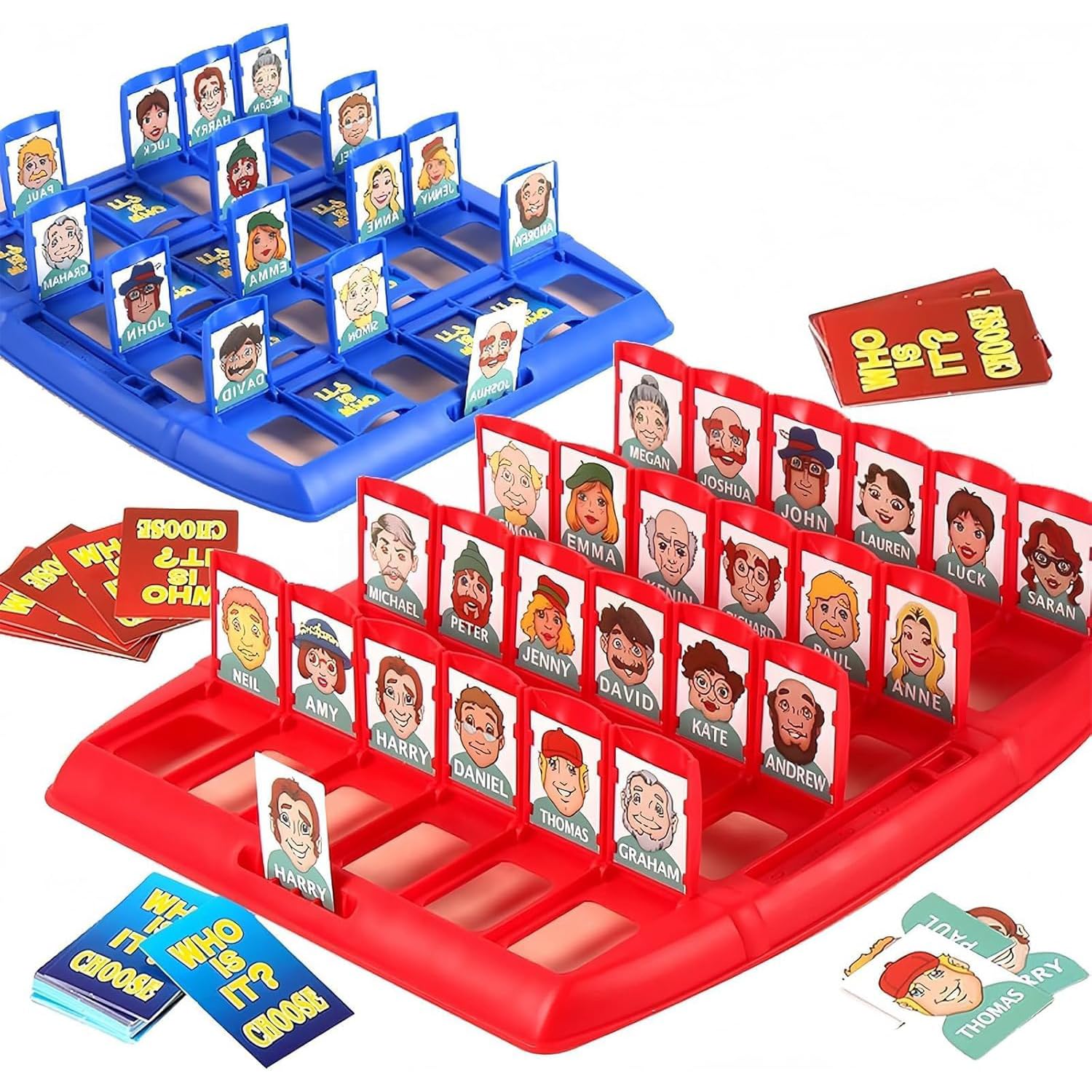 Guess Who Game, Board Game Guess Who, Classic 24 Holy Characters, Educational Family Game Night Toy, Fun Family Guessing Board Games, Party Games for 2 Players, For Children Over 4 Years Old