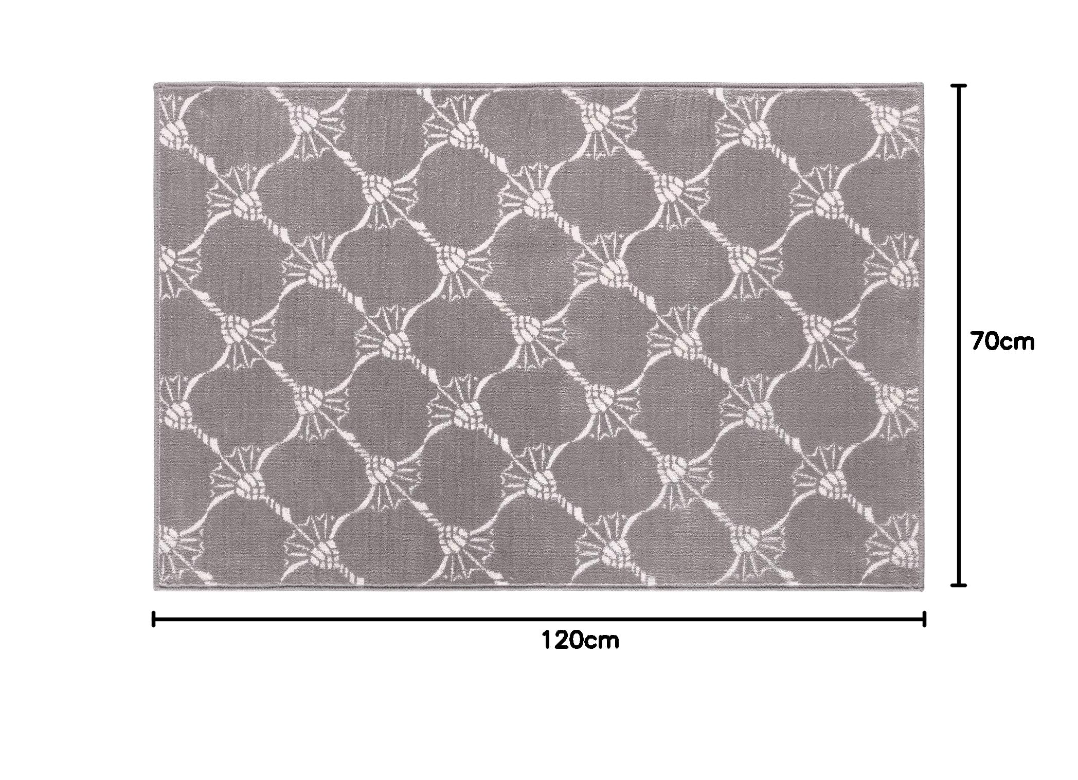 Joop! Badematten Repetition 64 Graphit - 1108 70x120 cm