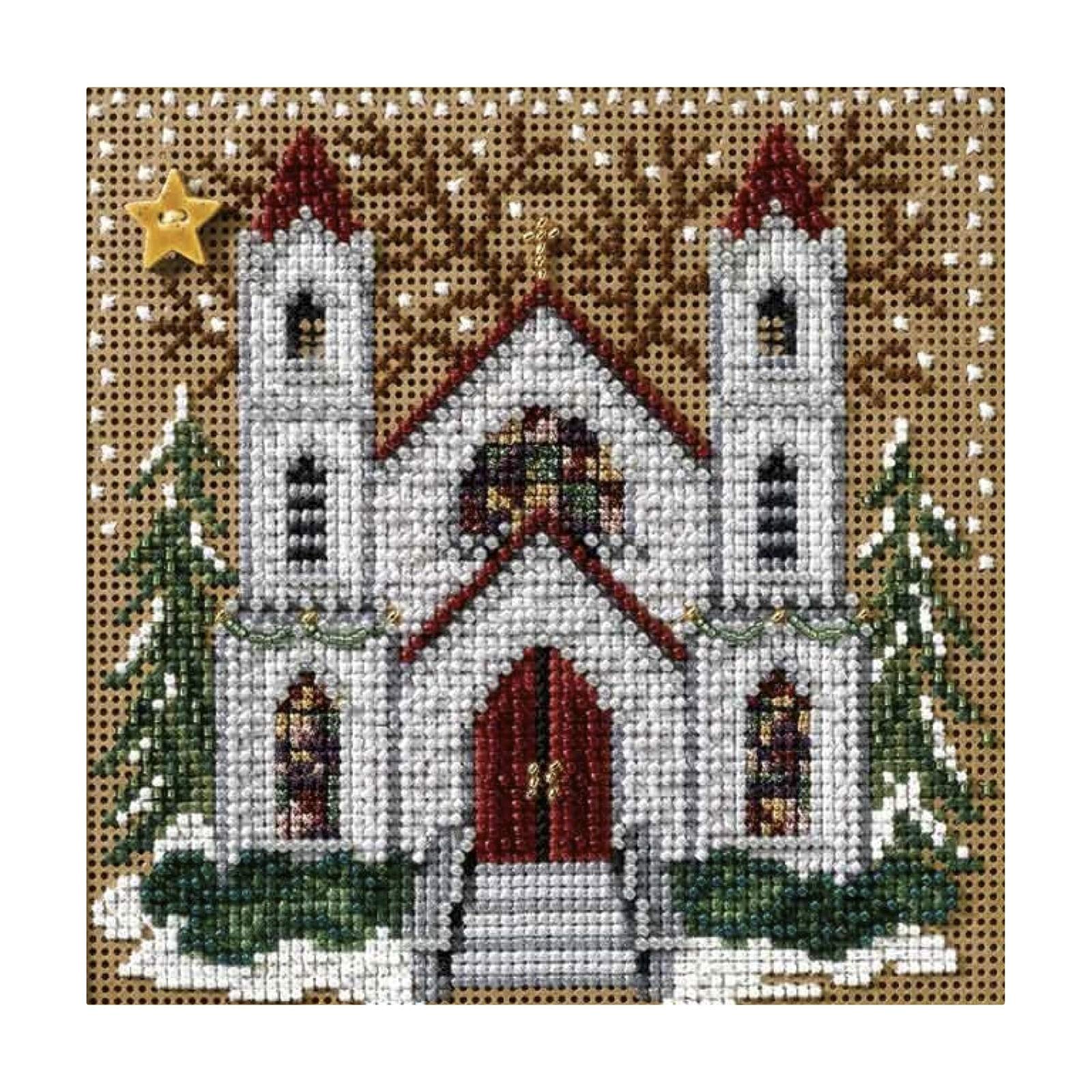 St Nicholas Cathedral Beaded Counted Cross Stitch Kit Mill Hill MH147305 Buttons & Beads 2007 Winter