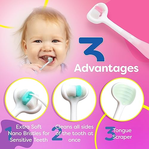 Miniatura 2 de Trueocity Paquete de 3 abrazadores de dientes manuales