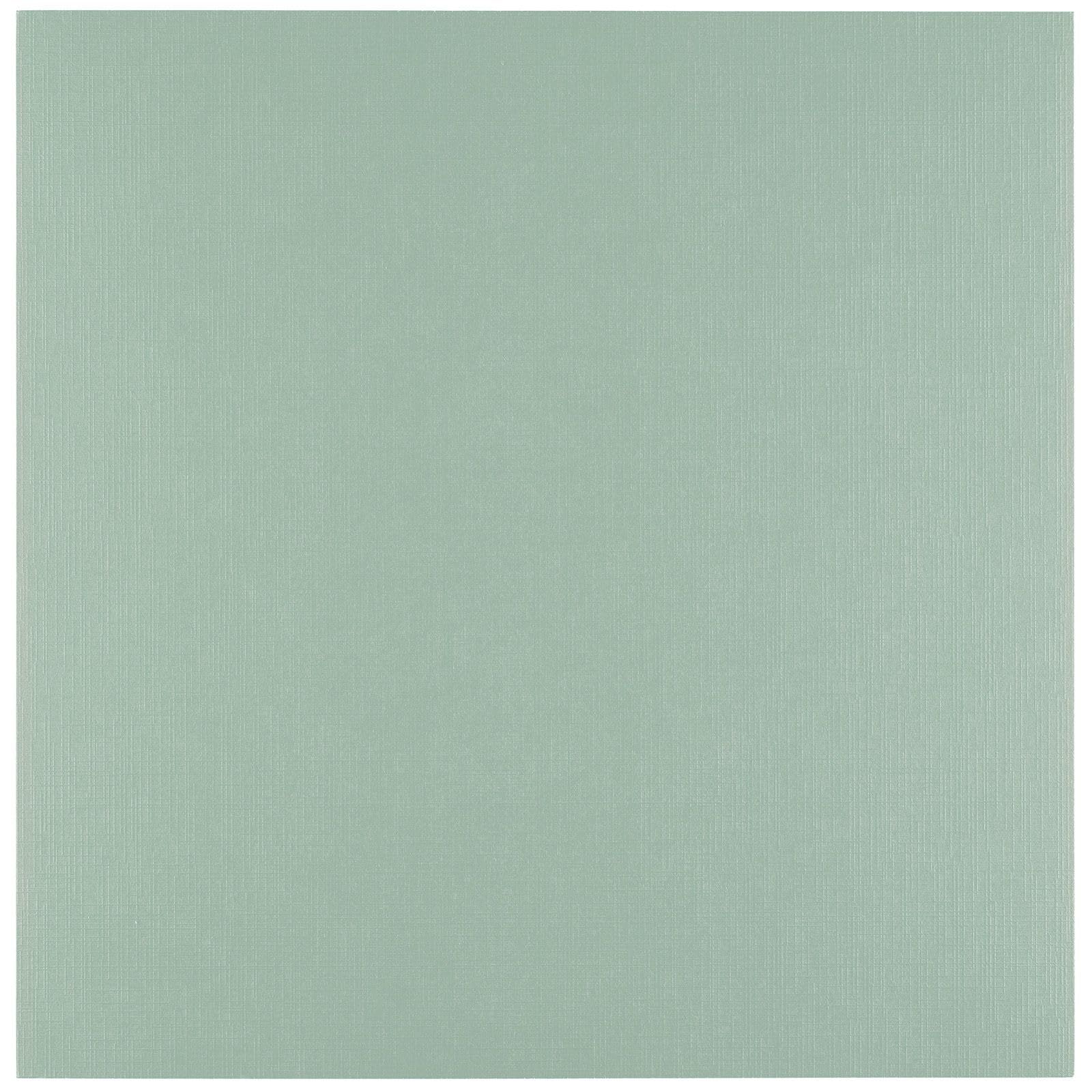 Florence Tonkarton 30,5 x 30,5 cm - 100 St. mit Leinen Struktur Iguana (Grün) 250 g - Scrapbooking Bedarf und Bastelpapier für Kartenbasteln, Scrapbooking und Journaling - Reißfest Buntpapier