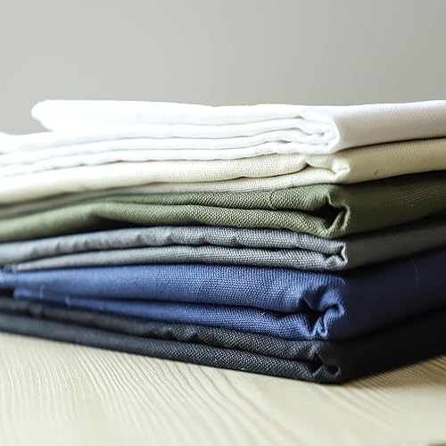 Simple&Opulence The Yard - Tela de lona 100 % algodón, 10 onzas, 59 pulgadas, tela de pato natural, peso medio para pintar, coser, manualidades,