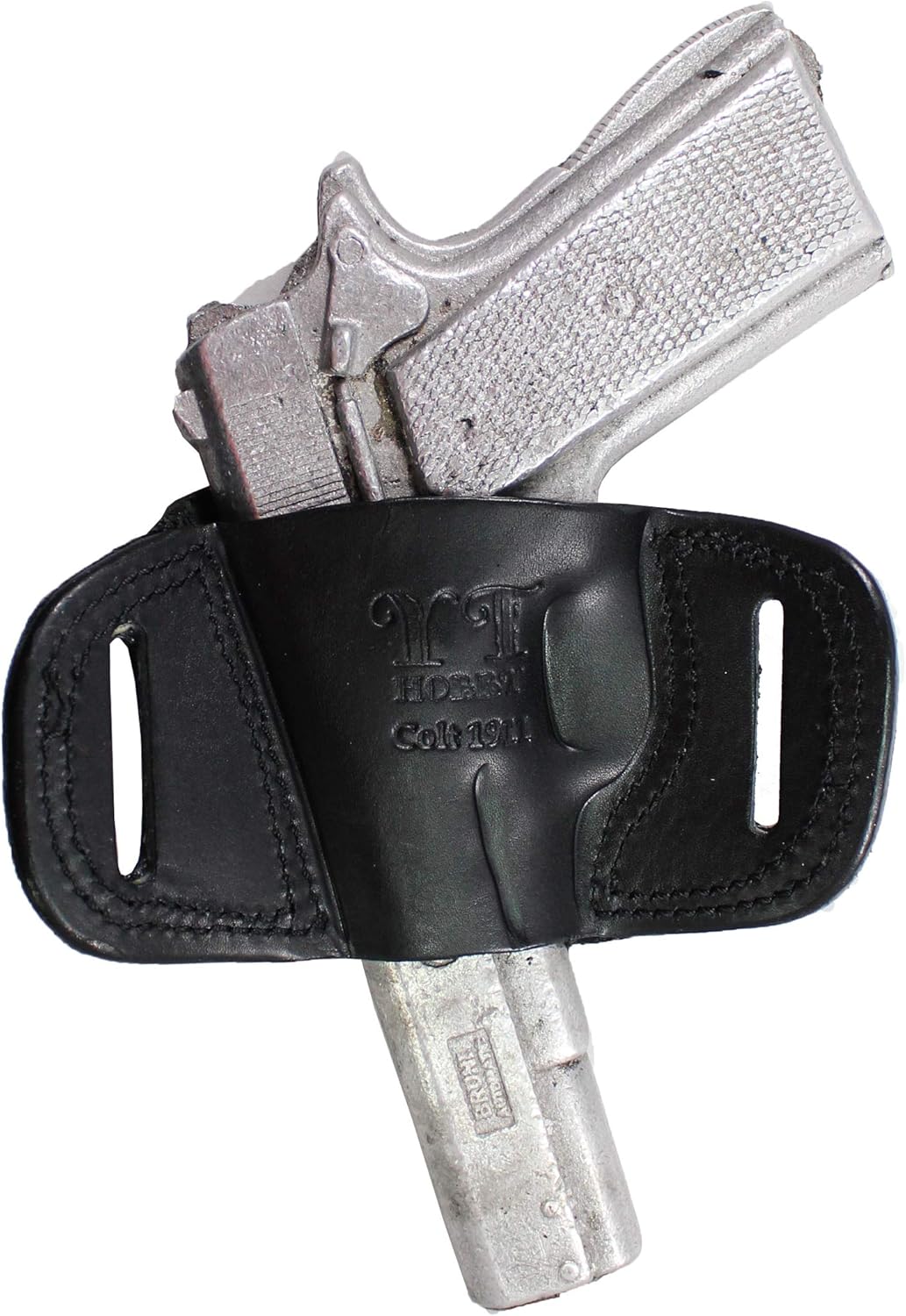 YT HOBBY Handmade Fast Draw Belt Slide Outside The Waist Band OWB Carry Leather Gun Holster