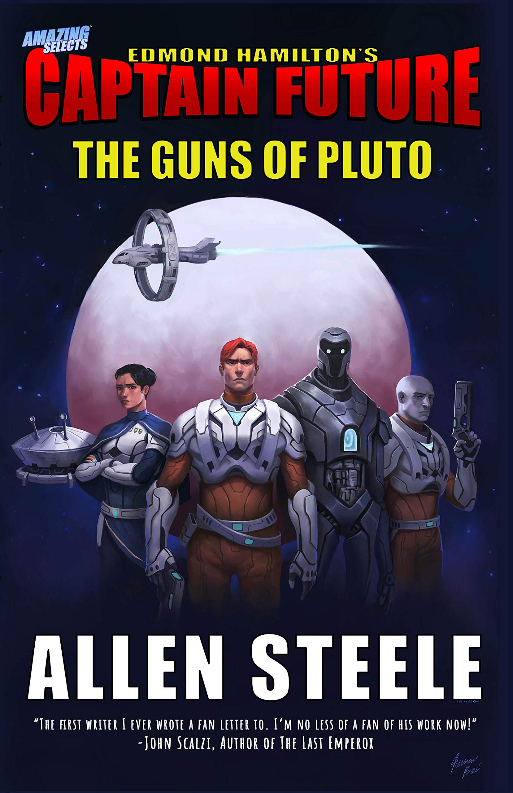 Book cover for The Guns of Pluto