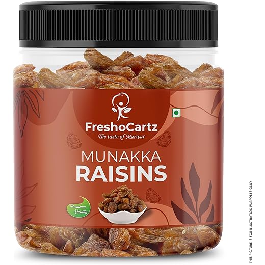 FreshoCartz King Size Munakka Raisins 1kg