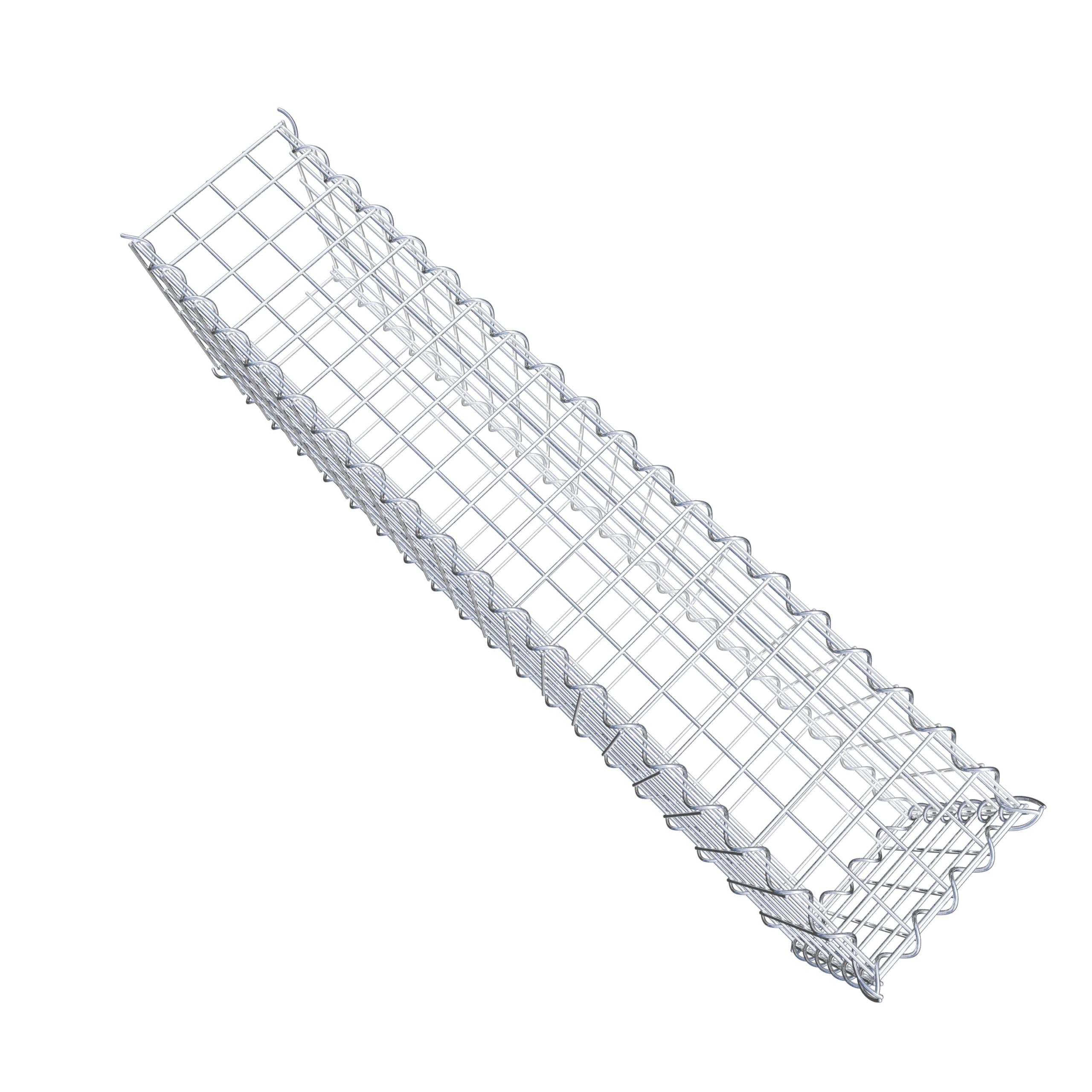 Gabiona - Gavión Para Cultivo Tipo 3 100 Cm X 50 Cm X 20 Cm (L X A X P