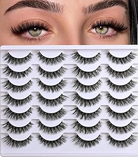 Pestañas postizas naturales Wispy, 14 pares d...