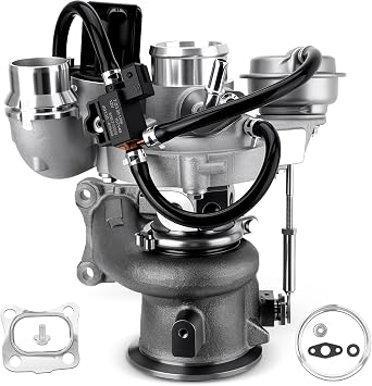25207489 1.5L Turbocharger Assembly with Actuator & Solenoid Valve Compatible with Chevrolet Malibu L LS LT RS 1.5L L4 2016-2023, Turbo charger Replace # 12669064, 12687043, 12687057, 25203932