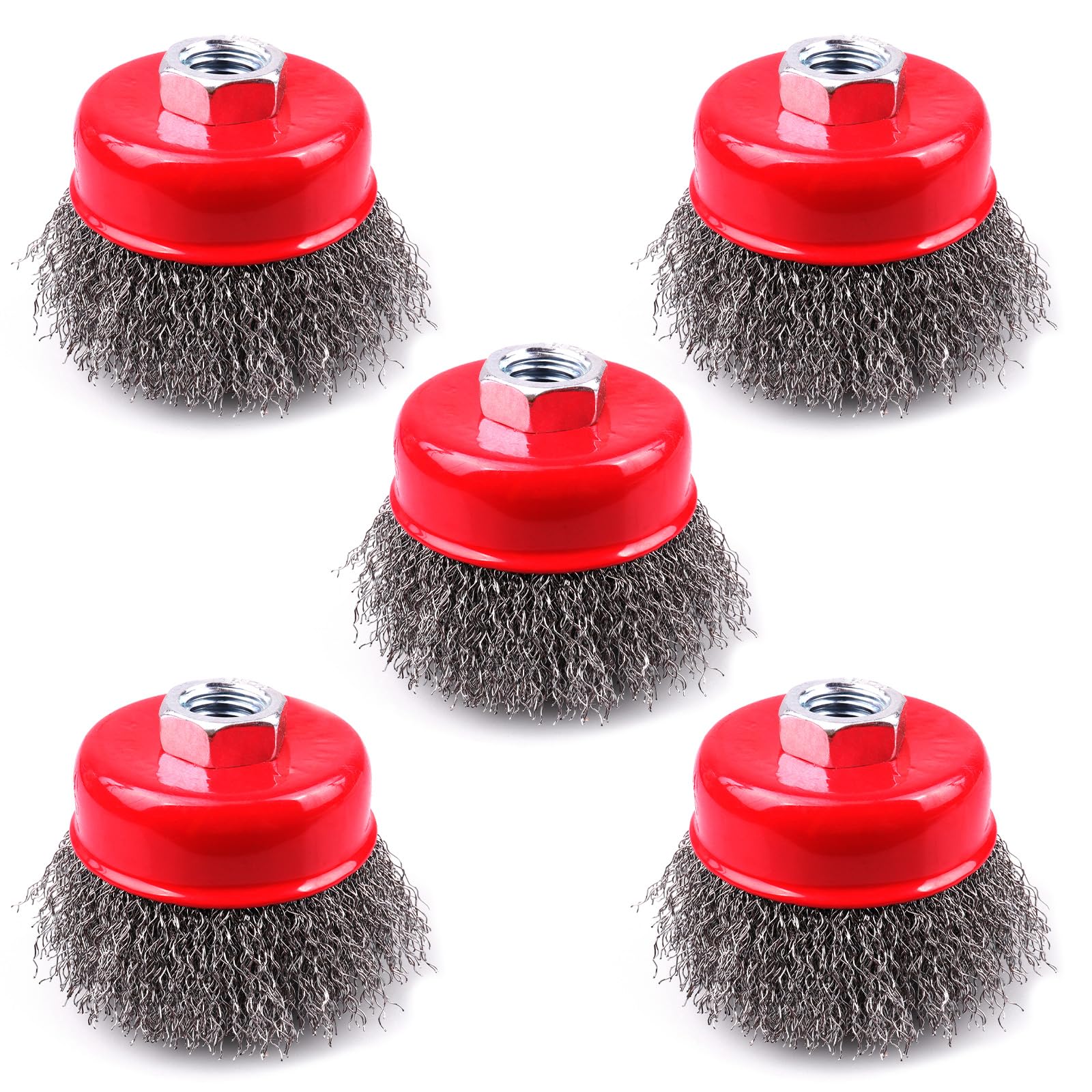 Coarse Wire Wheel Brush - Rust Removal for Angle Grinder -8
