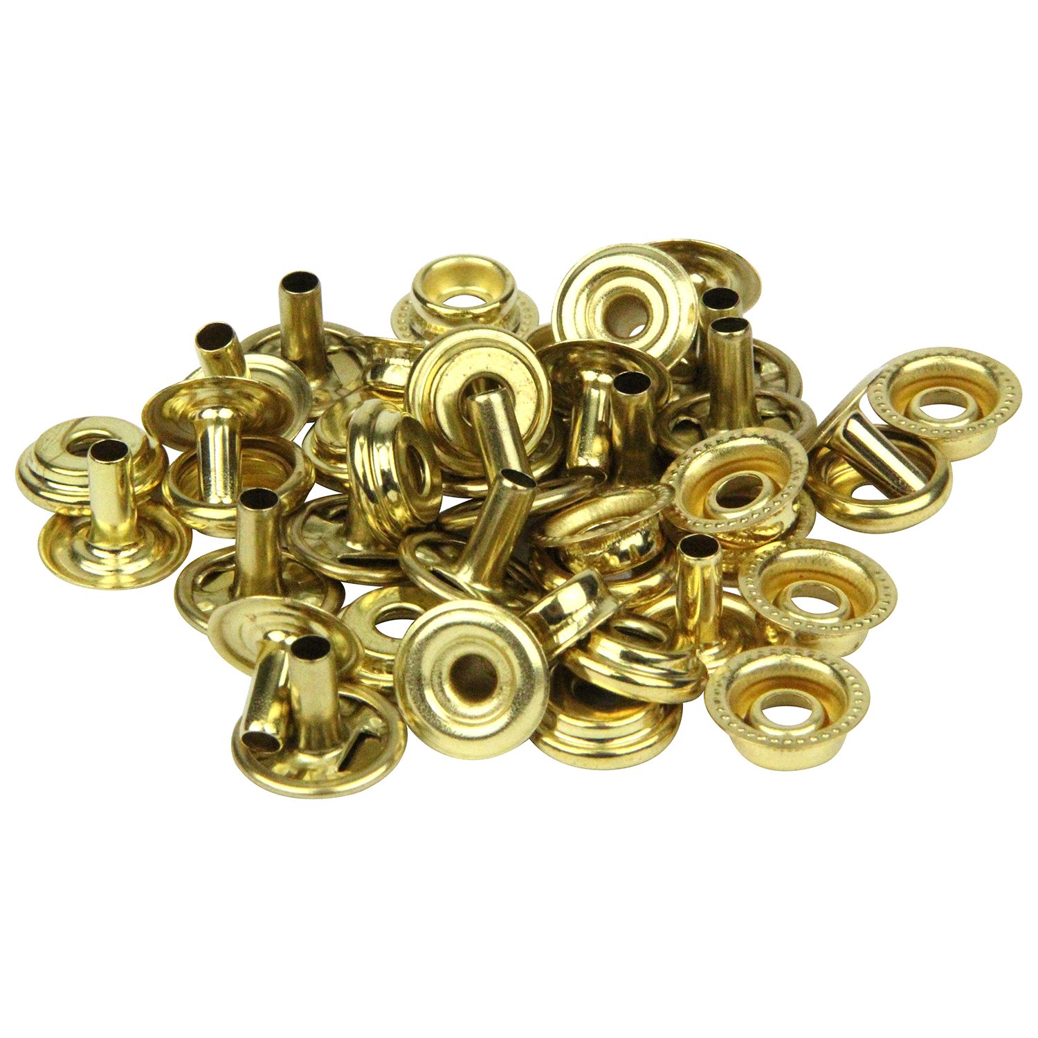 Amazon | 協進エル 附属金具 ジャンパーホック足長 大 Φ15/10mm 10コ入 