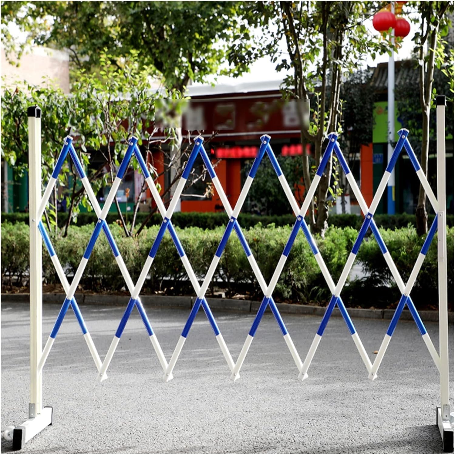 Clôture d'allée extensible et barrière de sécurité pliante pour école