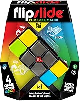 MooseGames Flipslide: Addictive Fast-Paced Handheld Puzzle Game for Kids & Teens, 4 Modes, Travel Toy Ages 8+
