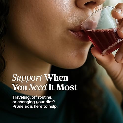 Miniatura 6 de Prunelax Ciruelax Laxante líquido de fuerza regular, alivio suave para el estreñimiento ocasional, fabricado con sena natural, alivio predecible,
