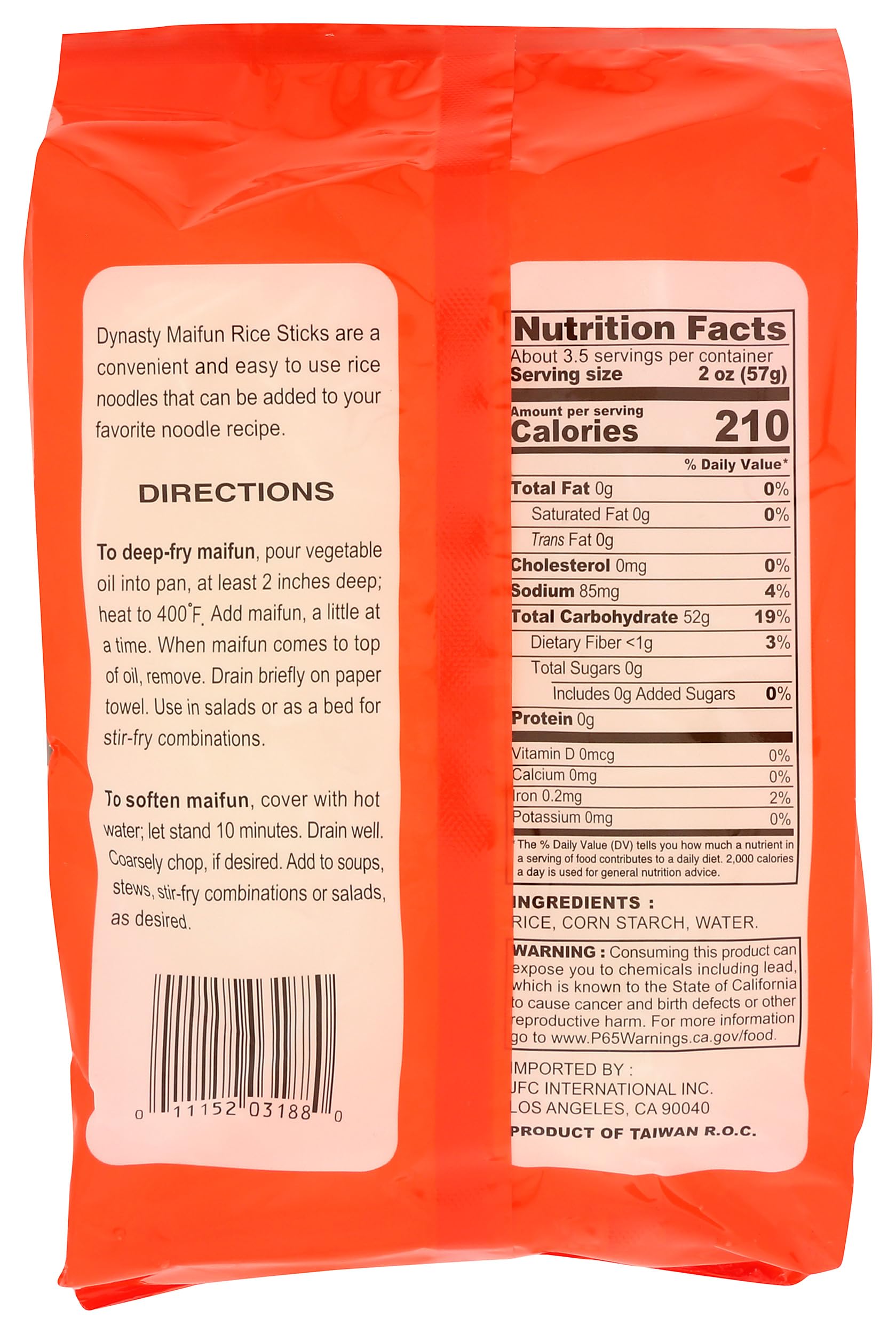 Dynasty Maifan Rice Sticks, 6.75 oz