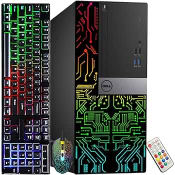 最終日 DELL OptiPlex3010 ゲーミングPC GTX1050Ti Amazon.com: Dell Gaming OptiPlex Desktop RGB Computer PC
