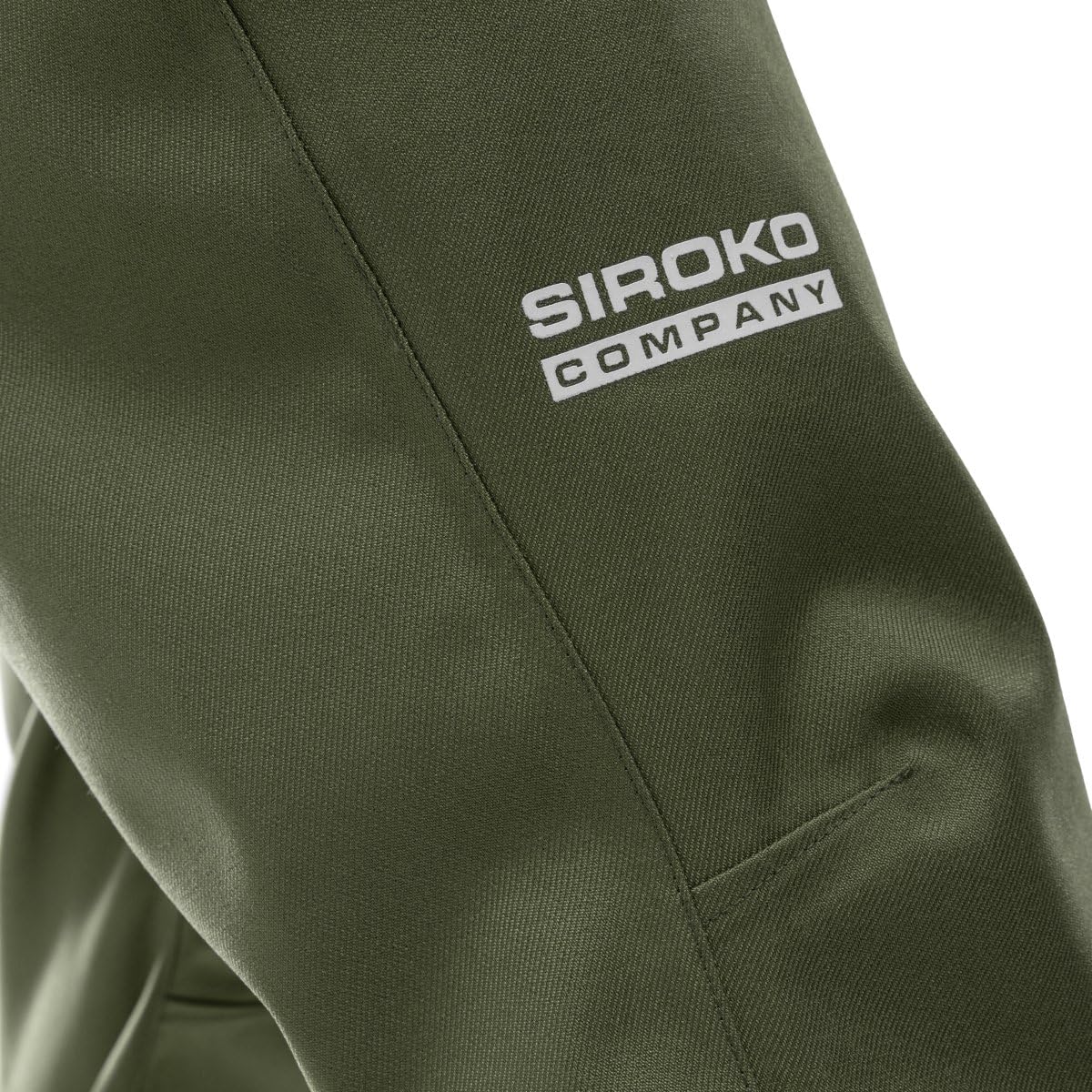 SIROKO Pantalón de Nieve Hardshell esquí y Nieve P2 Taiga Verde