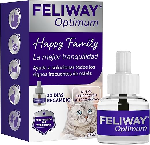 Feliway – Recambio Feliway Optimum para gatos 48 ml.