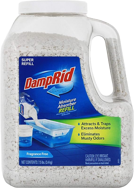 DampRid Fragrance Free Mega Moisture Absorber Refill
