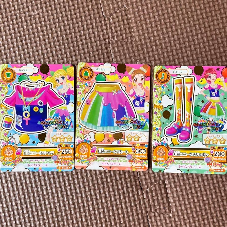 アイカツ　シュガーコーデ　有栖川おとめ アイカツ ガチャ 有栖川おとめ 北大路さくら シュガーコーデ