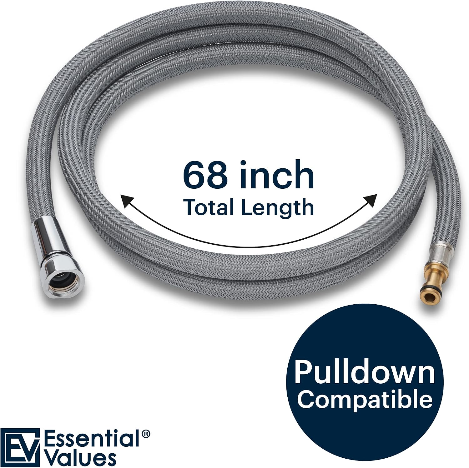 Pull Down Faucet Hose Compatible Moen Hose 150259 Replacement - Aftermarket Moen Pull Down Faucet Replacement Hose - Fits in Place of Moen Pull Down Hose