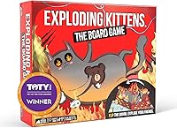 Vista 1 de Exploding Kittens: El Juego de Mesa - El Juego de Fiesta Lleno de Acción para Celebrar el 10º Cumpleaños - 2-6 Jugadores a Partir de 7 Años - Ideal