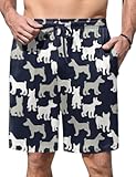 Men&apos;s Pajama Shorts Soft Sleepwear Bottoms Elastic Waistband Loungewear