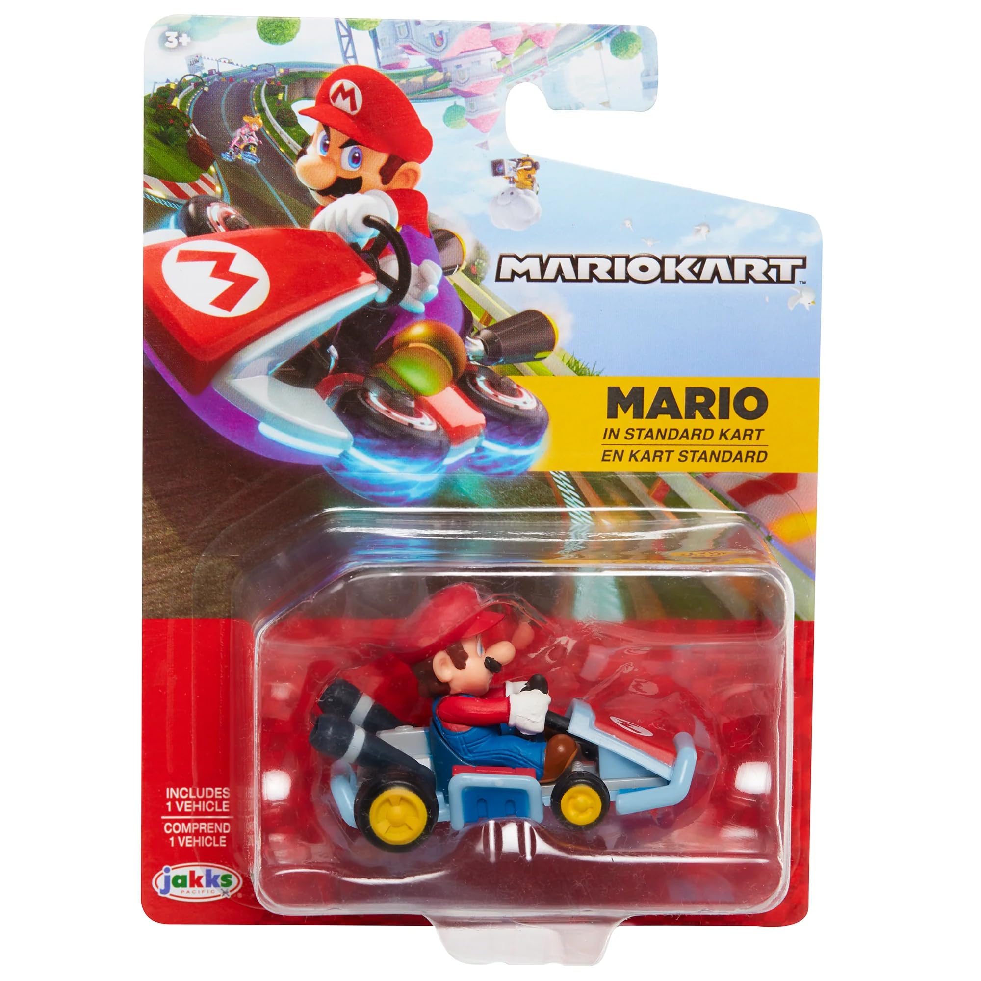 Amazon.com: World Of Nintendo Mario Kart Racers - Mario Standard Kart
