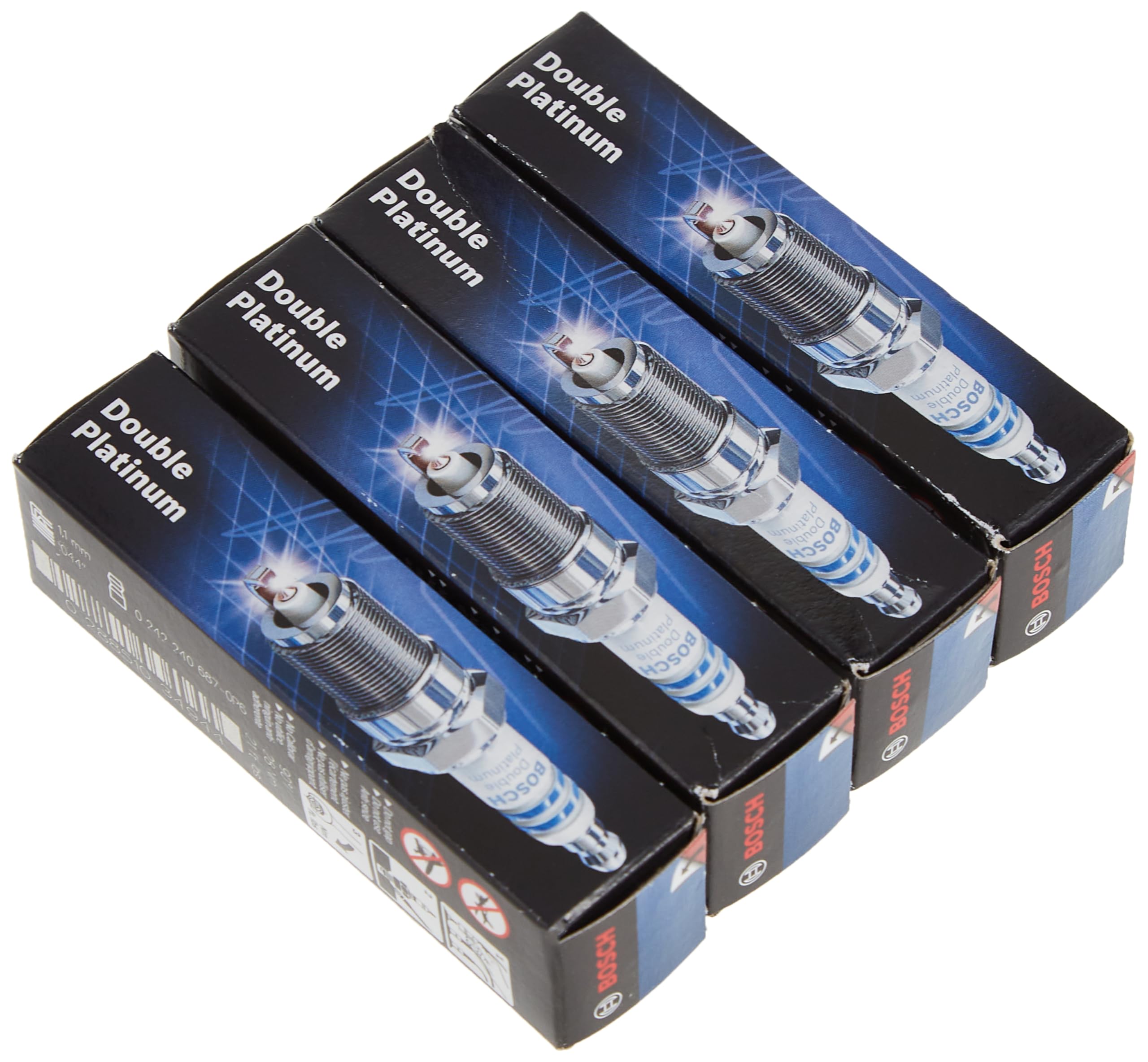 Amazon | Bosch 8109ダブルプラチナスパークプラグ – 3 x Longer
