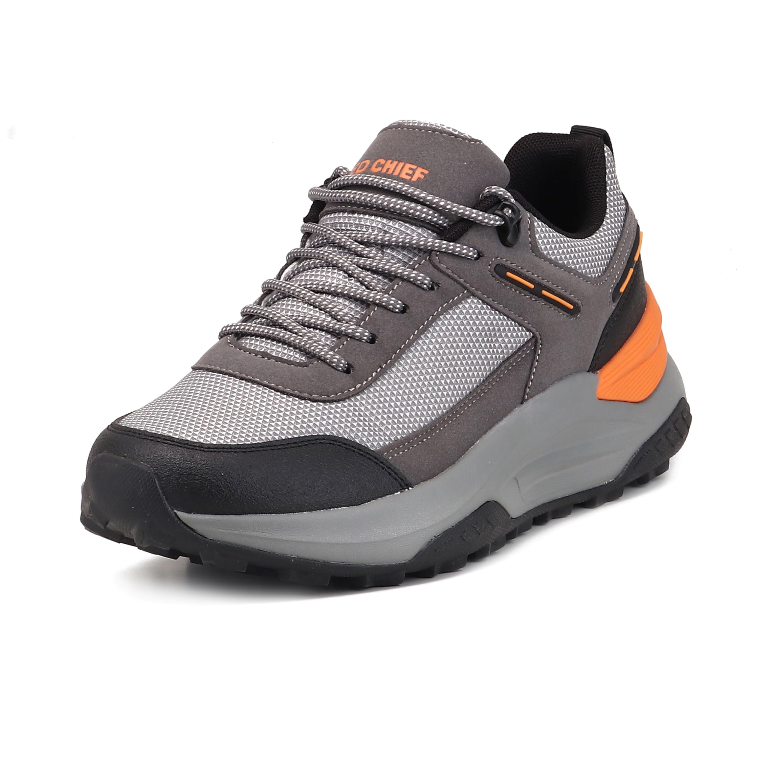 Men’s Hiking Shoes | Lace-Up Outdoor Sports Footwear | Breathable Mesh (H20050)