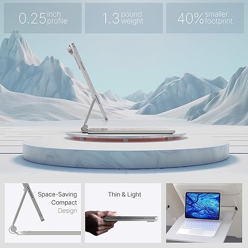 Miniatura 27 de typecase Funda de teclado Edge para iPad de 11ª generación A16 (2025) y 10ª generación de 10.9 pulgadas (2022) - Trackpad multitáctil, teclado