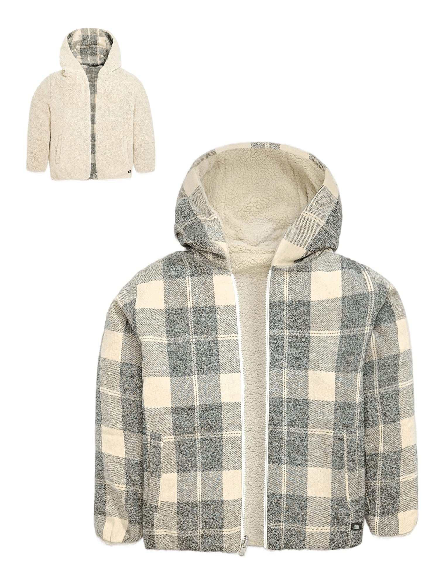 Buy Cherry Crumble Multicolored Cream & Black Boys & Girls Hooded