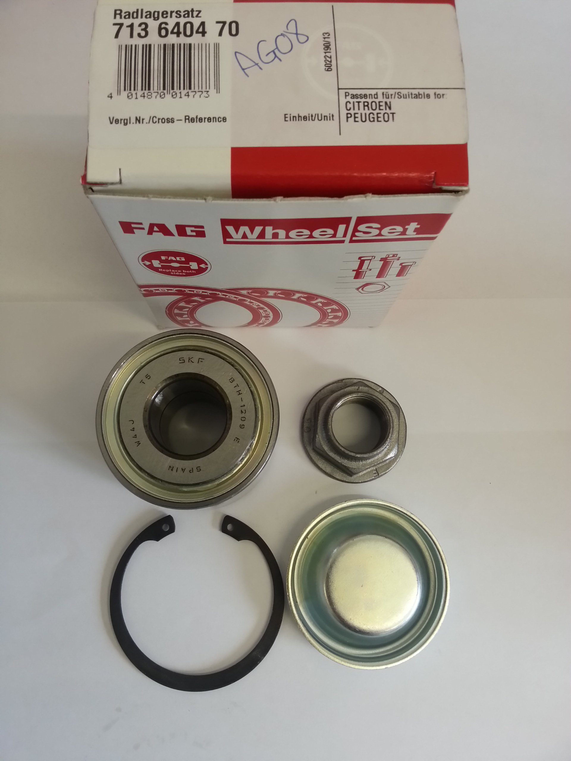 Roulement De Roue FAG 713 6404 70