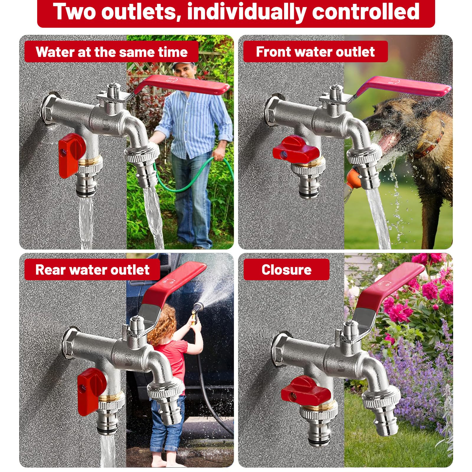 1/2", Parte Superiore In Ceramica, Testa Valvola 90° Per Valvole A Due Manopole - Foto 2