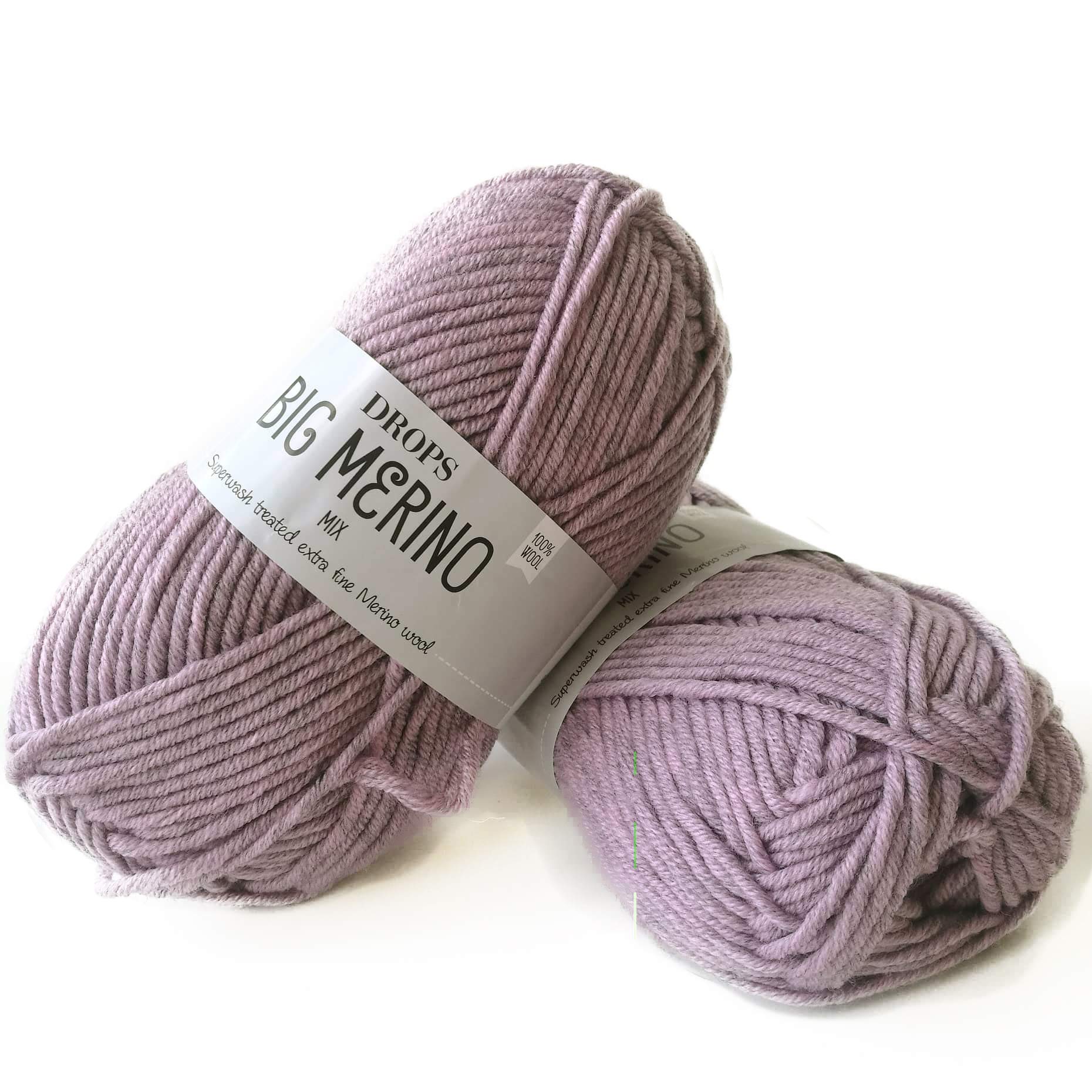 DropsBig Merino 09 MIX Lavender