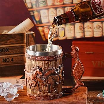 新品　萩焼　岡田　裕　ビールジョッキ　手作りオレンジ色マグカップ　ジョッキ　焼酎 新品 萩焼 岡田 裕 ビールジョッキ 手作りオレンジ色マグカップ