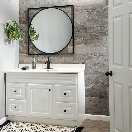 Miniatura 4 de Palisade Muestra envolvente de ducha y bañera de azulejos de 4.5 pulgadas x 11 pulgadas en mármol español