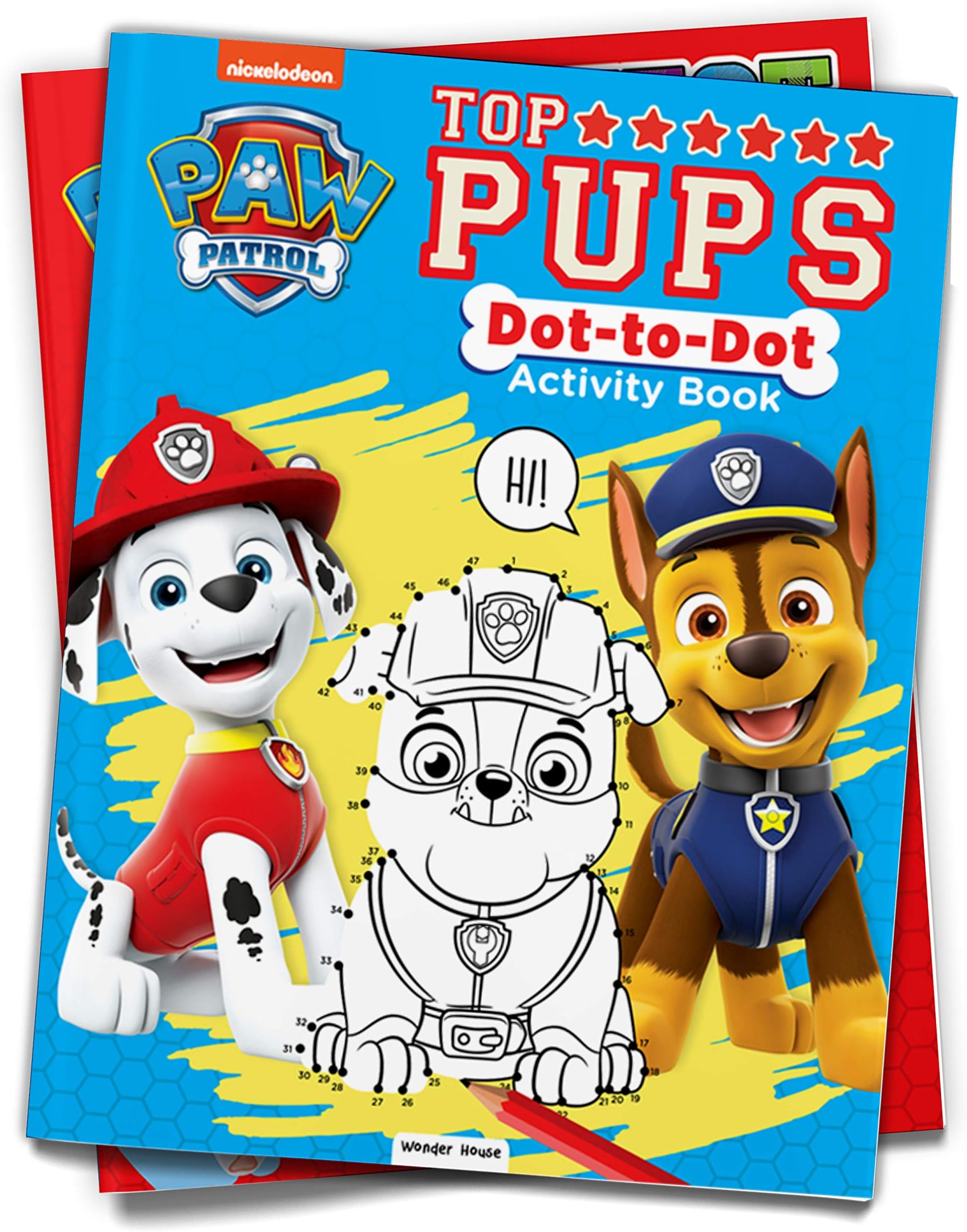 Paw Patrol: Top Pups – Dot to Dot Activity Book | Connect the Dots with Your Favorite Heroes | Ages 3–7 | Fun Learning Through Play