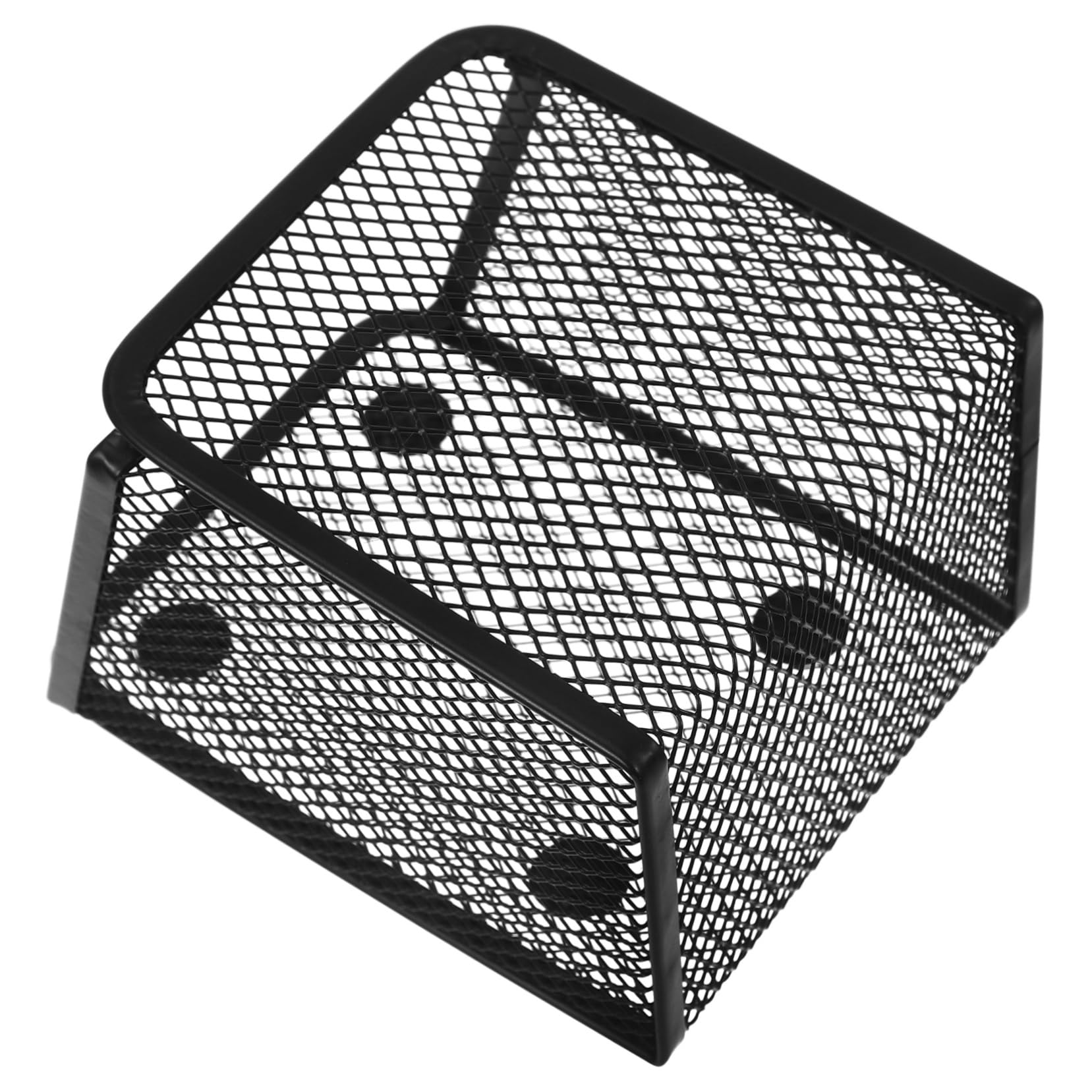 Gadpiparty 4 Pezzi portapenne magnetico Cartoleria Porta di deposito a penna magnete Scrivania porta pennarello per lavagna bianca organizzatore di pennarelli magnetici ferro battuto Nero