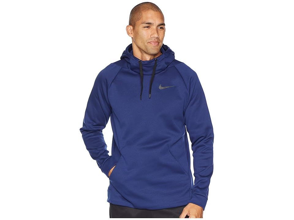 

Nike Thermal Hoodie Pullover (Blue Void/Black) Men's Sweatshirt