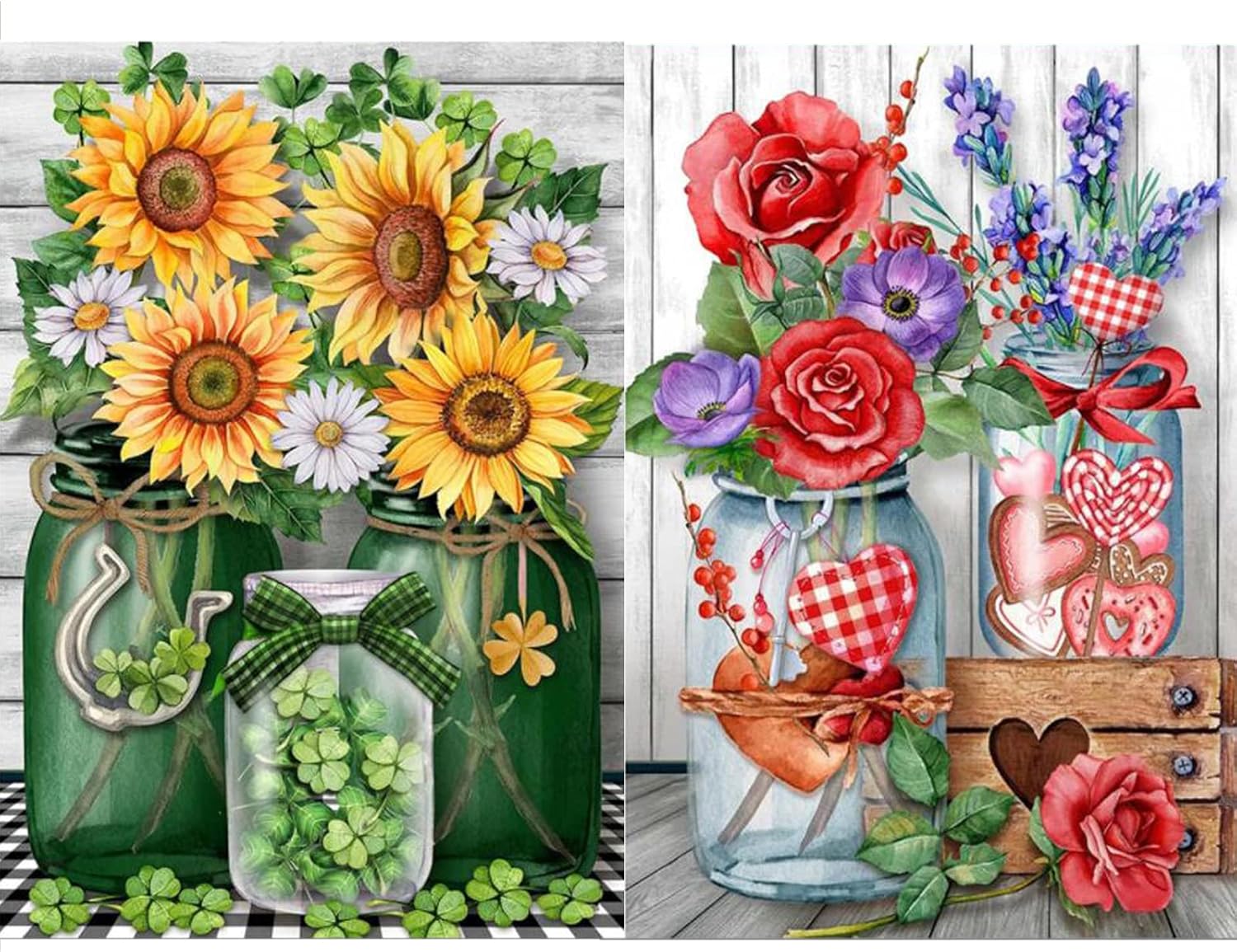 サムコス ダイヤモンドの絵画 ダイヤモンドアート キット 2個セット 暇つぶし おしゃれ かっこいい 全面貼り付け ハンドメイド 初心者 Diy 手芸キット 家の装飾 国内外の人気集結 サムコス ダイヤモンドの絵画 ダイヤモンドアート キット 2個セット 暇つぶし おしゃれ かっこいい 全面貼り付け ハンドメイド 初心者 Diy 手芸キット 家の装飾 国内外の人気集結