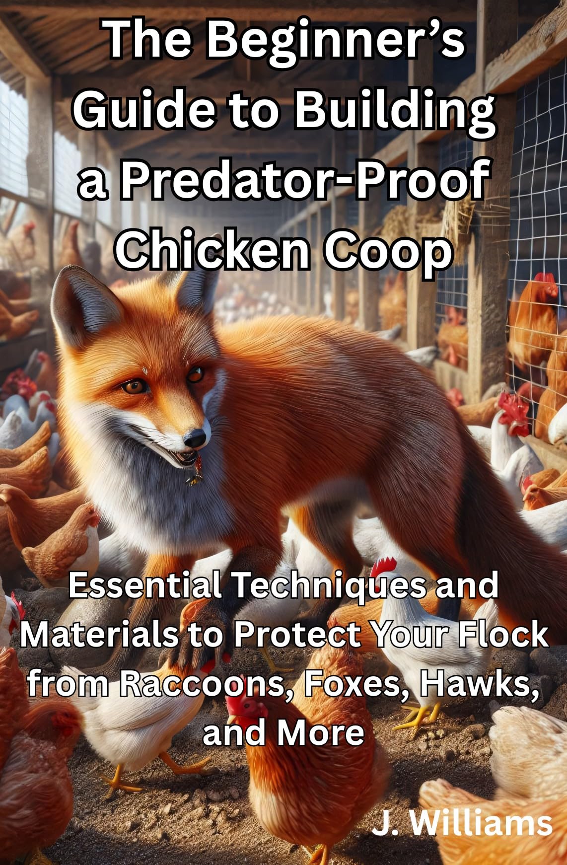 The Beginner’s Guide to Building a Predator-Proof Chicken Coop: Essential Techniques and Materials to Protect Your Flock from Raccoons, Foxes, Hawks and More